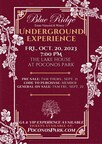 Blue Ridge Winery Underground Wine Tasting to Take Place at the Lake House at Poconos Park--Presale Tickets Go Live Thursday