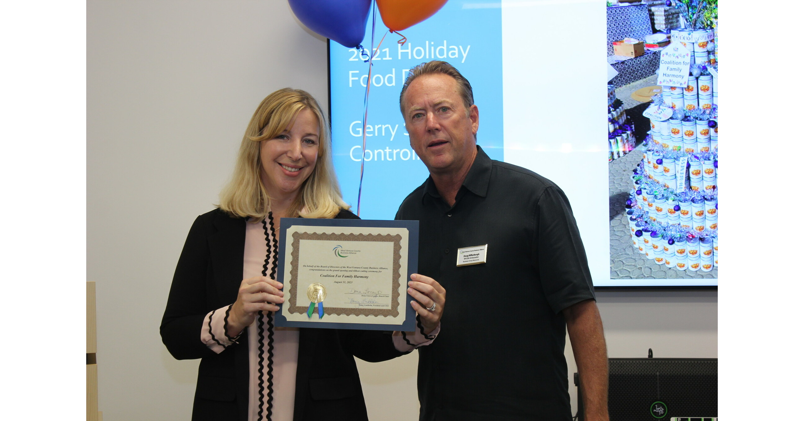 Coalition For Family Harmony Celebrates New Headquarters Located in Oxnard, California