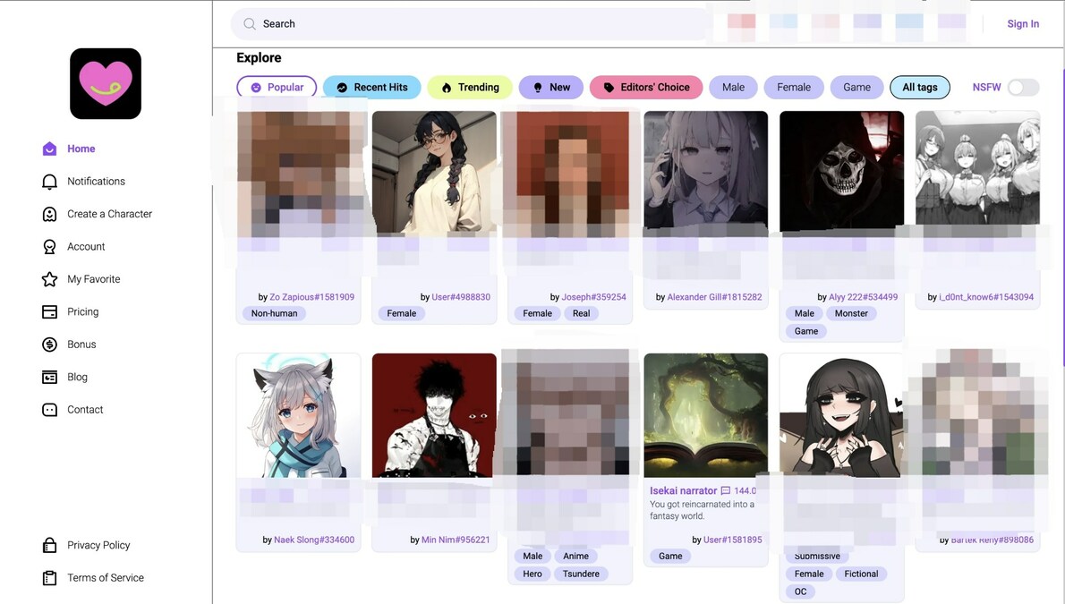 Top NSFW AI Chat with AI Girlfriend/Boyfriend No Filter - Vimarsana News