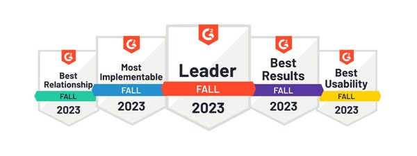 AxisCare Home Care Software G2 Badges - Fall 2023