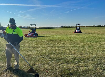 Columbus-area landscaping company adds robotic mowers to fleet