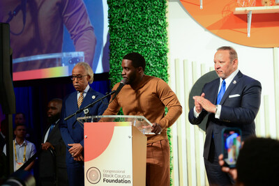 (l-r) Rev. Al Sharpton, Sean “Diddy” Combs and Urban League President and CEO Marc Morial