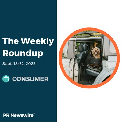 PR Newswire Weekly Consumer Press Release Roundup, Sept. 18-22, 2023. Photo provided by Tavo. https://prn.to/3EMcQfg