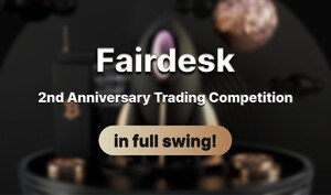 Woche 3 der Fairdesk 2nd Anniversary Trading Competition: Preise im Wert von $ 1,65 Millionen sind noch zu haben