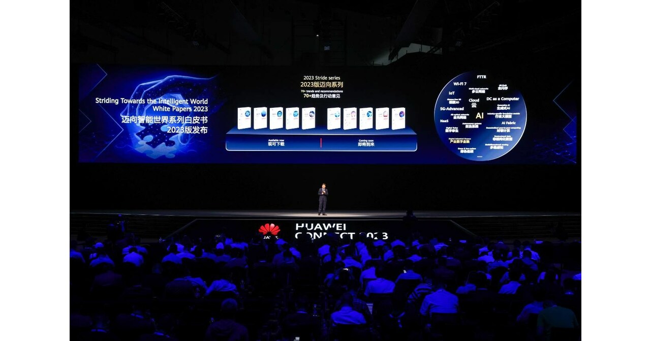 Huawei lança documento técnico Rumo a um Mundo Inteligente para o setor financeiro Huawei lança documento técnico Rumo a um Mundo Inteligente para o setor financeiro