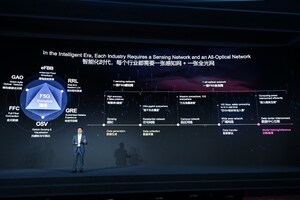 Explorando a evolução da F5G, a Huawei lança três soluções de rede óptica empresarial