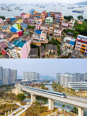Cidade Wenling, no leste da China: um "leão brilhante" galopando no caminho da modernização chinesa