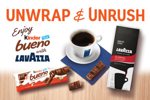 The Perfect Blend: Kinder Bueno® and Lavazza Join Forces to Celebrate National <em>Coffee</em> Day