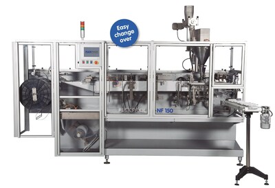 FlexPack NF-150 Horizontal Sachet- Packaging machine for Clinical and Commercial Manufacturing Packaging