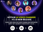 HitPaw Voice Changer V1.1.0 New Released: Change Your Voice with AI