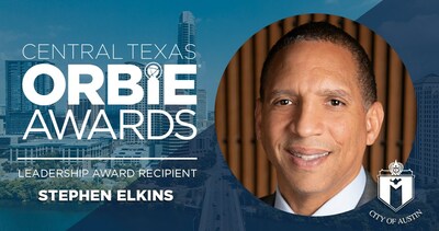 Leadership Award Recipient, Stephen Elkins of City of Austin (fmr)