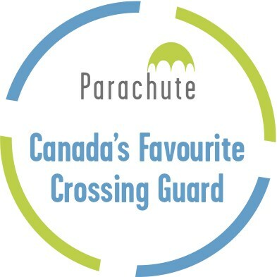Parachute's Canada's Favourite Crossing Guard contest invites communities to nominate their crossing guard to win this national recognition and prizes for the guard and their school. (CNW Group/Parachute)