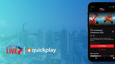 Cignal TV, the Philippines’ leading premium content provider, has expanded its innovative use of Quickplay’s cloud-native OTT platform with the launch of Pilipinas Live, the first and only international OTT app dedicated to Pinoy sports.