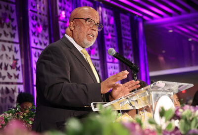 The Honorable Bennie G. Thompson, U.S. Representative for Mississippi's 2nd Congressional District, accepts the Profiles in Courage Award during The Black Women's Agenda, Inc. 46th Annual Symposium Town Hall & Awards Luncheon at the Renaissance Washington, DC Downtown Hotel on Friday, September 22, 2023 in Washington.
(Paul Morigi/AP Images for The Black Women's Agenda, Inc.)