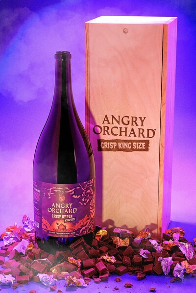 Angry Orchard is releasing a King size bottle clocking in at six whole liters of deliciously refreshing hard cider.