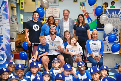 Think Together and the Los Angeles Dodgers Foundation teamed up this month to promote literacy to kids in Compton Unified and Lynwood Unified School Districts! It was a home run for nearly 150 second- and third-graders who participated in readings by Los Angeles Dodgers pitcher Clayton Kershaw, former pitcher Dennis Powell and former outfielder Al Ferrara.
