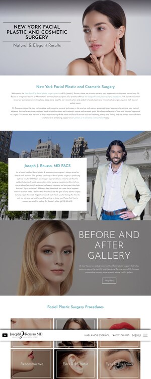 Top NYC Plastic Surgeon, Dr. Joseph J. Rousso, Selected as an Instructor for Prestigious, World-Renowned Facelift and Neck lift course