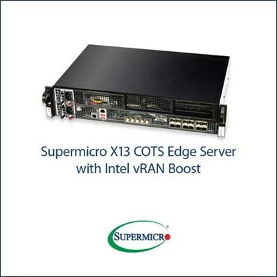 Supermicro X13 COTS Edge Server com Aumento de Intel vRAN