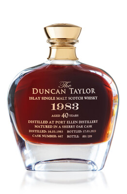 Duncan Taylor Scotch Whisky Releases Rare 1983 Port Ellen 40-Year