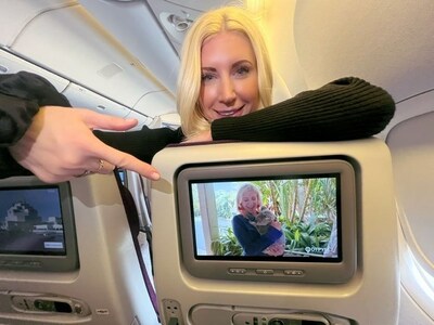 Seasons 1 + 2 of OH THE PEOPLE YOU MEET with Michaela Guzy InFlight on Qatar Airways