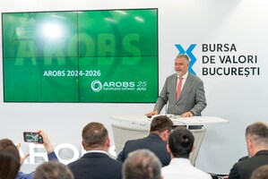 Starting September 25, AROBS shares are traded on the Main Market of the Bucharest Stock Exchange