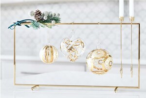 Dallas Interior Design Firm Adds 24-Karat Gold Ornaments to Its Designer Christmas Trees