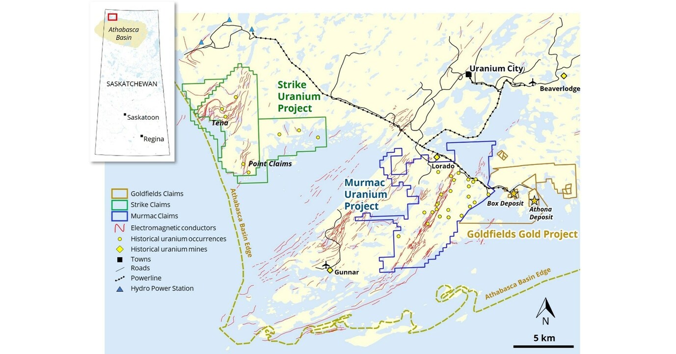FORTUNE BAY EXPANDS THE MURMAC URANIUM PROJECT