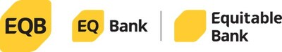 EQB, EQ Bank and Equitable Bank logos (CNW Group/Equitable Group Inc.)