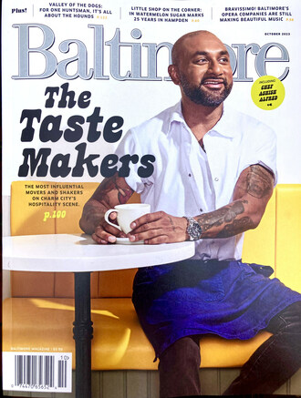 Chef Ashish Alfred Honored with Baltimore Magazine Cover: Named