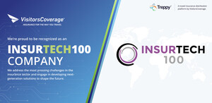 VisitorsCoverage Honored as an InsurTech100 Company