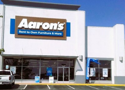 The new Aaron's store is located on the east side of Fort Smith near Mercy Hospital at 7607 Rogers Avenue.