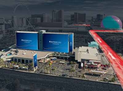 These transformative new displays are located along F1 Vegas Grand Prix Track.
