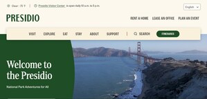 Presidio of San Francisco Launches New Website with Features Highlighting Visitor Attractions and Park Businesses