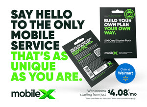 MobileX's Customizable Mobile Plans Now Available Exclusively at Walmart