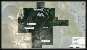 PROSPECT RIDGE RESOURCES ANNOUNCES DISCOVERY OF NEW MINERALIZED ZONE NAMED "LEON'S LEGACY" AT KNAUSS CREEK PROPERTY