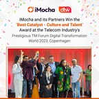 iMocha, alongside other partners, wins the Best Catalyst - Culture and Talent Award at TM Forums Digital Transformation World (DTW) 2023