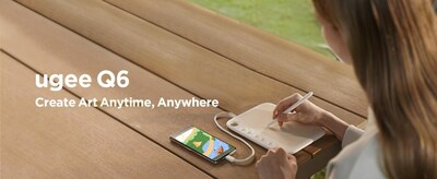 Unveiling the ugee Q6 Mobile Drawing Tablet: Portable and Precise, Unleash Imagination Any Time, Any Where