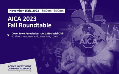 REGISTER NOW: November 15, 2023 (In Person) AICA's New York City Fall Roundtable