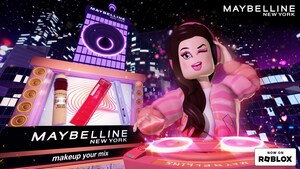 Maybelline New York fait une plongée dans Roblox : Une aventure numérique de maquillage et de musique