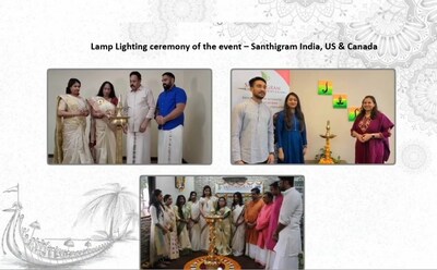 25th Anniversary Lamp lighting