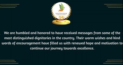 Well-wishers message