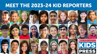 Today, Scholastic officially welcomed 28 student journalists from around the world to the award-winning Scholastic Kids Press program for the 2023-2024 academic year.
