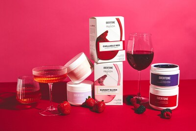 Franzia Wines Collaborates with oVertone to Create Limited Edition Conditioners Inspired by Fan-Favorite Varietals