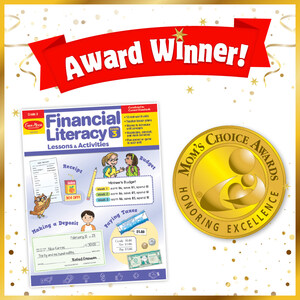 Mom's Choice Awards® Names Financial Literacy Lessons and Activities Books Among the Best in Family-Friendly Products