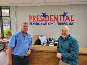 Southern Home Services Enters New Market with the Acquisition of Presidential Heating & Air Conditioning, Inc., a Leading HVAC Company in Maryland