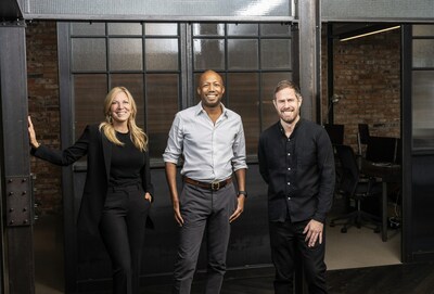 Grey Group Global Chief Executive Officer Laura Maness, Grey London President Conrad Persons, Grey Group Global Chief Creative Officer Gabriel Schmitt