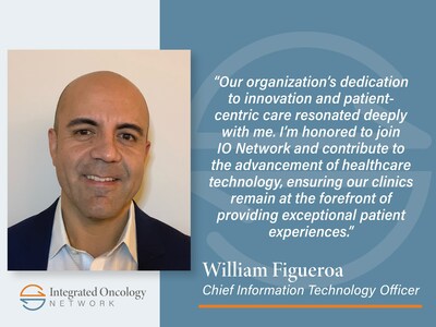 IO Network welcomes William Figueroa as Chief Information Technology Officer