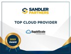 RapidScale Named Top Cloud Provider of the Year 2023 by Sandler Partners