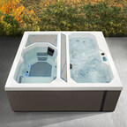 Unveiling the Valaris contrast therapy tub from Michael Phelps Chilly GOAT Cold Tubs by Master Spas
