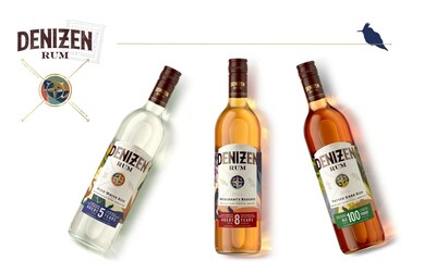 Denizen® Rum Unveils New Look Celebrating its Caribbean Blends